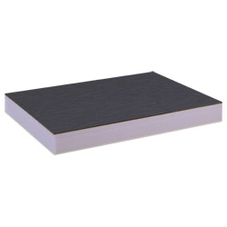 greenteQ Sandwichplatte HPL/HD/PVC einseitig HPL Renolit, XPS-Kern, Grautöne Produktbild