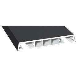 Verkleidungsprofil 85x12 mm Lg. 6,00 mfoliertPX 47858 ANTHRAZIT ULTI MATT [140] Produktbild