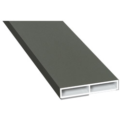 Kammerprofil 40x7 mm SK Lg. 6,00 mfoliert, ohne Nase70 3905-083 QUARZGRAU GLATT [63] Produktbild
