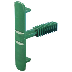 greenteQ - Fenster-Getriebe-Sicherung, für Stiftlänge bis 42mm, kürzbar, grün Produktbild