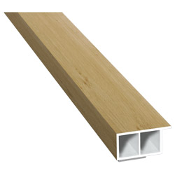 Kammerprofil 30x15 mm SK Lg. 6,00 mfoliert, mit Nase321 1005-167 IRISH OAK [33] Produktbild