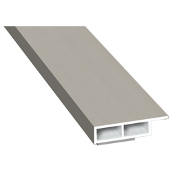 Kammerprofil 30x7 mm SK Lg. 6,00 mfoliert, mit Nase436 7037 ACHATGRAU [124] Produktbild