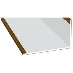 Winkelprofil 60x100x3 mm Lg. 6,00 mAußen foliert217 8001-167 GOLDEN OAK [13] Produktbild