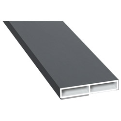 Kammerprofil 40x7 mm SK Lg. 6,00 mfoliert, ohne Nase70 1205-167 BASALTGRAU [52] Produktbild