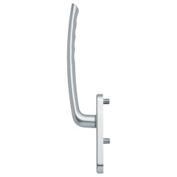 Hoppe Aluminium Hebeschiebetür-Halbgarnitur Aussen Tokyo 0571/431N-AS, AL F1, Nocken-Ø 10 mm, für M6,  PZ Produktbild