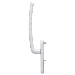 Hoppe Aluminium Hebeschiebetür-Halbgarnitur Aussen Tokyo 0571/431N-AS, AL F9016, Nocken-Ø 10 mm, für M6, PZ Produktbild