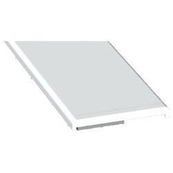 MENKE PVC-Flachprofil mit abgerundeten Ecken und Schaumklebeband Produktbild