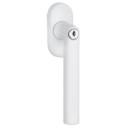 greenteQ Fenstergriff FG61D.SG100.ER 100NM mit Druckknopf abschließbar - inkl. Schrauben Produktbild