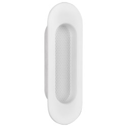 greenteQ Griffmuschel HSTG.FRS.ER verkehrsweiß beschichtet RAL9016, oval Produktbild