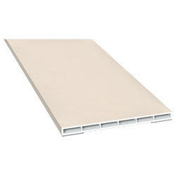 Kammerprofil 100x7 mm SK Lg. 6,00 mfoliert, ohne NasePX 7905 CREMEWEIß [76] Produktbild