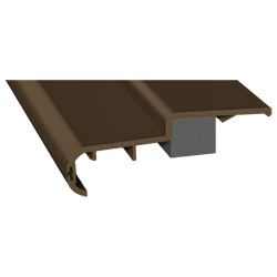 Abrollprofil 102 mm Lg. 6,00 mBraun, mit 20 mm Schaum, VE: 36 m Produktbild
