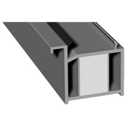 Fensterbankanschlussprofil 357 Rb Iso Veka 30 mm Lg. 6,50 m Rb, mit WL, ausgeschäumt, VE: 65 m Produktbild