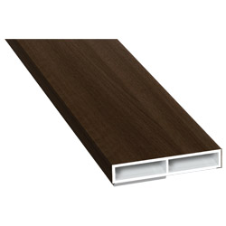 Kammerprofil 40x7 mm SK Lg. 6,00 mfoliert, ohne Nase49237 SIENA NOCE [83] Produktbild