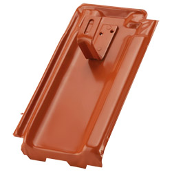 Aufdachmodulhalter f.Falzziegel Rustico ziegelrot Produktbild