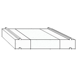 greenteQ Unterbaudämmprofil HST hochdämmend für Aluplast lift-slide BF facelift Produktbild