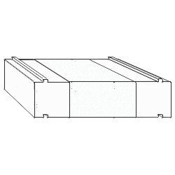 greenteQ Unterbaudämmprofil HST hochdämmend für Aluplast lift-slide BF facelift Produktbild