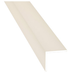 Winkelprofil 30x30x2 mm Lg. 6,00 mAußen foliertPX 7905 CREMEWEIß [76] Produktbild
