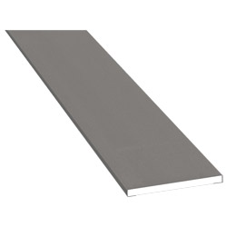 Flachprofil 40x3 mm Lg. 6,00 mfoliert436 1016 ALUX GRAUALUMINIUM [102] Produktbild