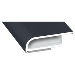 Kammerprofil 25x7 mm SK Lg. 6,00 mfoliert, mit Nase70 1605-097 ANTHRAZITGRAU GLATT 2 [56] Produktbild