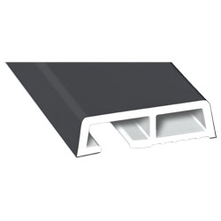 Verkleidungsprofil 35x10 mm Lg. 6,50 mfoliert, klipsbarPX 47858 ANTHRAZIT ULTI MATT [140] Produktbild