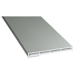 Kammerprofil 80x7 mm SK Lg. 6,00 mfoliert, ohne Nase02.12.76.000013 SILBER D GLATT [156] Produktbild