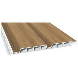 Nut- u. Federprofil 200x17 mm Lg. 6,00 mfoliert, Rhombus2.0057.004 DESERT OAK [150] Produktbild