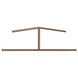 H-Profil 47x21 mm Lg. 6,00 mfoliert2.0057.004 DESERT OAK [150] Produktbild