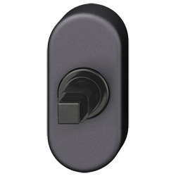 FSB aufliegende Fenstergriffrosette mit Bediensperre oval in Objektausführung 34 0000 211 Produktbild