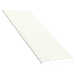 Flachprofil 40x3 mm Lg. 6,00 mfoliert456 4053 REAL WOOD ALTWEIß [92] Produktbild