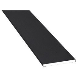 Flachprofil 40x3 mm Lg. 6,00 mfoliertPX 47097 BLACK ULTI MATT [139] Produktbild
