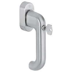 HOPPE Fenstergriff PARIS E038S/UD9056 SecuForte® abschließbar - inkl. Schrauben Produktbild
