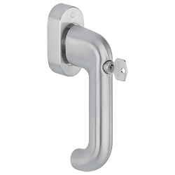 HOPPE Fenstergriff PARIS E038S/UD9056 TBT4 SecuForte® abschließbar - inkl. Schrauben Produktbild