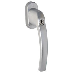 greenteQ Fenstergriff FG31.SG100.AL abschließbar - 100Nm inkl. Schrauben Produktbild