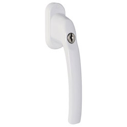 greenteQ Fenstergriff FG31.SG100.AL abschließbar - 100Nm inkl. Schrauben Produktbild
