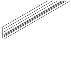 HAWA Clip-Blende zu Laufschiene Junior 80/100 B Produktbild