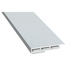 Kammerprofil 50x7 mm SK Lg. 6,00 mfoliert, mit Nase72 5105-083 LICHTGRAU GLATT [69] Produktbild