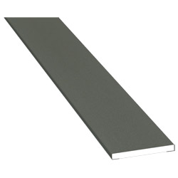 Flachprofil 30x3 mm Lg. 6,00 mfoliert70 3905-083 QUARZGRAU GLATT [63] Produktbild