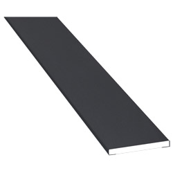 Flachprofil 30x3 mm Lg. 6,00 mfoliertPX 47858 ANTHRAZIT ULTI MATT [140] Produktbild