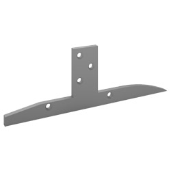 Halteplatte für MHT /2, 1 Paar Kunststoff-Halteplatten mit Abdichtung, vorgebohrt 4 Bohrschrauben 4,1/55 mm Produktbild