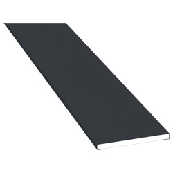 Flachprofil 40x3 mm Lg. 6,00 mfoliert49229 SLATE GREY FINESSE [87] Produktbild