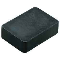 Unterlegplatte 53x66x20 mm schwarz 100 Stück Produktbild