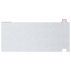 greenteQ Unterbaudämmprofil TS mit Klebestreifen hochdämmend ohne PVC Produktbild