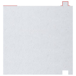 greenteQ Unterbaudämmprofil TS mit Klebestreifen hochdämmend ohne PVC. Produktbild