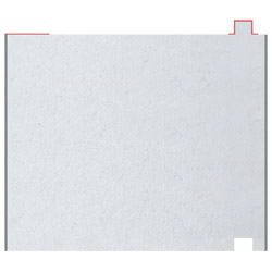 greenteQ Unterbaudämmprofil TS mit Klebestreifen hochdämmend beidseitig PVC. Produktbild