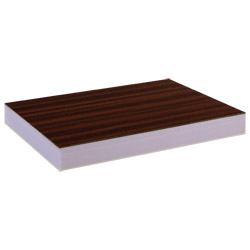 greenteQ Sandwichplatte HPL/HD/PVC einseitig HPL Renolit, XPS-Kern, Holztöne Produktbild