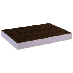 greenteQ Sandwichplatte HPL/HD/PVC einseitig HPL Renolit, XPS-Kern, Holztöne Produktbild