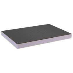 greenteQ Sandwichplatte HPL/HD/PVC einseitig HPL Hornschuch, XPS-Kern, Grautöne Produktbild