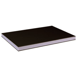 greenteQ Sandwichplatte HPL/HPL beidseitig foliert Renolit, XPS-Kern, Farbtöne Produktbild