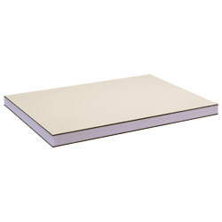 greenteQ Sandwichplatte HPL/HPL beidseitig foliert Renolit, XPS-Kern, Farbtöne Produktbild