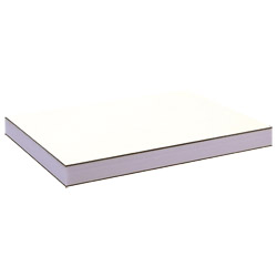 greenteQ Sandwichplatte HPL/HPL beidseitig foliert Renolit, XPS-Kern, Farbtöne Produktbild